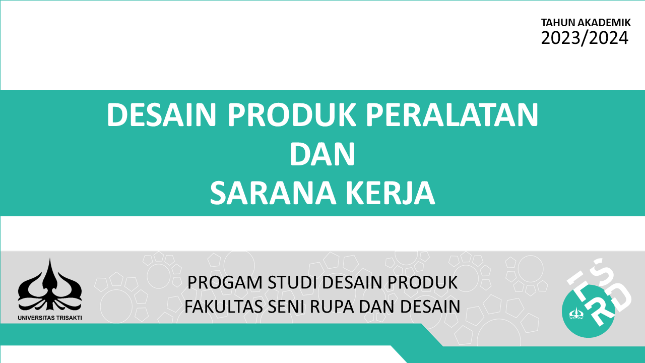 Desain Produk Peralatan dan Sarana Kerja